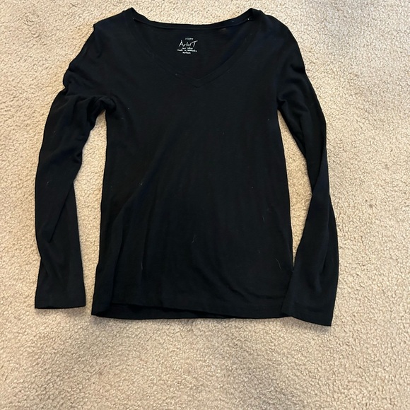 J. Crew Tops - Large J. Crew Black Top
